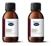 BioCare Children's Elderberry Complex - Especially Designed for Children - Immune Support Liquid with Vitamin C and Zinc - 150ml (Pack of 2)