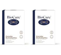 BioCare Everyday BioAcidophilus - LAB4 Complex Live Bacteria Blend, 10 Billion per Daily Intake - 28 Capsules (Pack of 2)