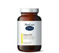 BioCare Fish Oil Mega EPA Omega-3 - 60 Marine Capsules