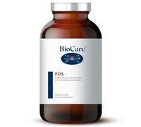 BioCare FOS - High Potency Fructooligosaccharides Soluble Fibre - Derived from Chicory - No Added Sugar - 250g