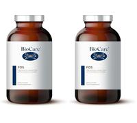 BioCare FOS - High Potency Fructooligosaccharides Soluble Fibre - Derived from Chicory - No Added Sugar - 250g (Pack of 2)
