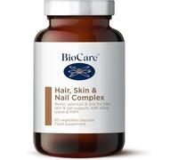 BioCare Hair, Skin & Nail Complex - Biotin, Zinc, Selenium, Copper & Vitamins A, C, B6, B12 for Hair, Skin & Nail Support - 60 Capsules