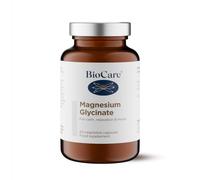 Biocare Magnesium Glycinate - High Strength Magnesium Supplement - 100mg per Capsule - for Tiredness & Fatigue - Muscle & Nervous System Support - 60 Capsules