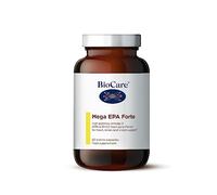 BioCare - Mega EPA Forte - High Potency Omega 3 (EPA & DHA) from Pure Fish oilfor Heart, Brain and Vision Support - 60 Capsules