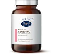 BioCare MicroCell CoQ10 100 - Emulsified Coenzyme Q10 with Vitamin E for Antioxidant Support - 30 Capsules