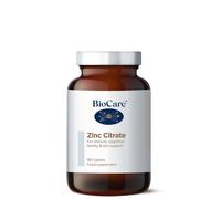 BioCare Minerals Supplements Zinc Citrate x 180 Tablets in Clear BioCare Clear