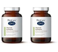 BioCare Thyroid Complex - Iodine, Selenium, Vitamins B2 & B3 for Thyroid & Energy Support - with Zinc & Tyrosine - 60 Capsules (Pack of 2)