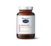BioCare Vitamin B12 - for Energy & Nervous Support - Daily Supplement, Vegan - 30 Vegetable Capsules