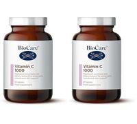 BioCare Vitamin C 1000 - High Potency Low Acid Vitamin C with Bilberry Extract for Immune, Skin and Antioxidant Support - 30 Tablets (Pack of 2)
