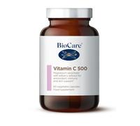 BioCare Vitamin C 500 - Magnesium Ascorbate & Bilberry - 60 Vegicaps