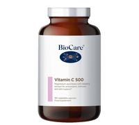 BioCare Vitamins & Supplements Vitamin C 500 x 180 Capsules in Clear BioCare Clear