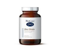 BioCare Zinc Citrate - Well-Absorbed Zinc - for Immunity, Cognitive Function & Skincare - 180 Tablets