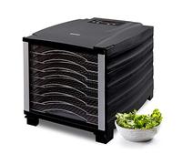 BioChef Arizona Food Dehydrator with 8 Stainless Steel Trays and 24hr Digital Timer. Fruit Dryer Machine + Non Stick Trays, Mesh Sheets and Drip Tray