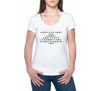 BIOCLOD I Have Brought Peace Freedom Justice and Security Women T-Shirt White Round Neck Women White Round Neck, white, 3XL