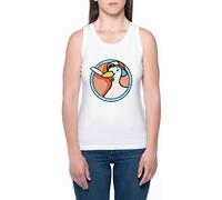 BIOCLOD Peace Was Never an Option Subarus Duck Women T-Shirt Sleeveless White Women Tank T-Shirt White Sleeveless, white, XL