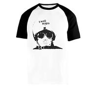 BIOCLOD Swell Maps Men's Women's Unisex Baseball T-Shirt Short Sleeve Black Round Neck Men Women Unisex Baseball T-Shirt White, white, M