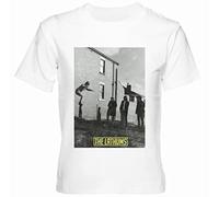 BIOCLOD The Lathums Vintage Boys Girls Unisex T-Shirt Blanco Round Neck Boy Girl Kids Unisex T-Shirt White, white, 7 Years
