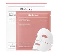 BIODANCE Bio-Collagen Real Deep Mask, Hydrogel Mask, Pore Minimizing, Elasticity Improvement, Korean Skincare | 1.19oz(34g) x 4ea