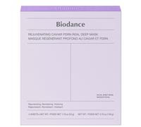 BIODANCE Caviar PDRN Real Deep Face Mask 4 Pcs | Hydrogel Overnight Mask | Skin Firming, Radiance, Enhancing Skin Recovery | Korean Face Mask for Glass Skin | Korean Skincare
