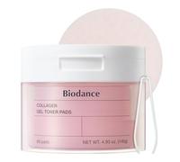 Biodance Collagen Gel Toner Pads Pore Minimizer for Face Improve Elasticity Gentle Exfoliating Korean Toner Pads for Sensitive Skin 140g x 60 Pads