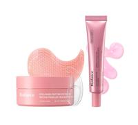 Biodance Collagen Peptides Under Eye Care Duo | [Perfect Duo for Under Eye Care] - Collagen Under Eye Patches & Eye Cream. Fine Line, Wrinkle Care and Puffy Eyes.