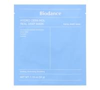BIODANCE Hydro Cera-nol Real Deep Mask, Overnight Hydrogel Mask, Soothing, Moisturising, Nutritious, 34 g x 4 Pieces