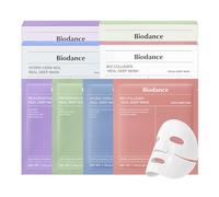 BIODANCE Multi-Care Experience Kit: Caviar PDRN, Bio Collagen & Ceramide Panthenol & Sea Kelp Mask Dicovery Bundle - All-in-one Korean Skin Care, Skin Care Set