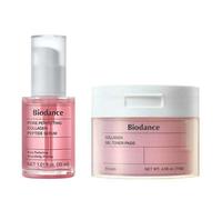 Biodance Pore Perfecting Collagen Peptide Serum + Collagen Gel Toner Pads 30 ml + 60 pcs