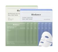 BIODANCE Repair Calming Mask Duo Set: Ceramide Panthenol & Sea Kelp Real Deep Mask, Hydrating, Calming, Soothing Face Mask for Sensitive Skin, Korean Skin Care