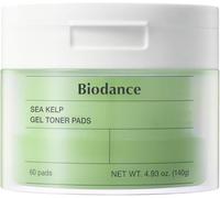 Biodance Sea Kelp Gel Toner Pads, Calming & Soothing for Sensitive Skin, Oil & Sebum Control, Blemish Care, Gentle Exfoliating Toner Pads, Korean Skincareㅣ4.93 fl.oz.(140g)*60Pads