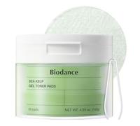 BIODANCE Sea Kelp Gel Toner Pads 60 Counts | Non-Irritating Hydrogel Pads | Calming & Balancing Korean Toner Pads for Sensitive Skin, Oil & Sebum Control, Blemish Care | Korean Skincare