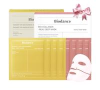 BIODANCE Vita Niacinamide & Bio Collagen Duo Real Deep Overnight Gel Mask for Tone Correction, Radiant Glow, Pore Minimizing, Elasticity for Glass Skin, Korean Skin Care, Skin Care Set
