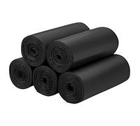 Biodegradable bin Bags 120PCS, 10L Small Bin Liner for Countertop Bin.Aievrgad 2.6 Gallon Trash/Garbage/Rubbish Bags, Recycled,Thick, degradable,compostable for Food/Household/Garden-black