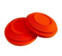 Biodegradable Clay Pigeons (108-Pack) Trap and Skeet Clay Targets,108mm High-Visibility Orange Targets for Skeet & Trap Shooting, Eco-Friendly Shattering Disc