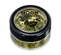 Biodegradable Eco Chunky Glitter by Moon Glitter - Gold - Cosmetic Bio Festival