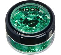 Biodegradable Eco Chunky Glitter by Moon Glitter - Green - Cosmetic Bio Festival