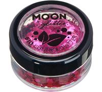 Biodegradable Eco Chunky Glitter by Moon Glitter - Pink - Cosmetic Bio Festival