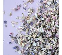 Biodegradable Eco friendly Flower Confetti for Weddings and Celebrations | (Vintage Pink, Grey & Ivory, 1 Litres, 8-10 handfuls)