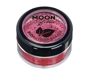 Biodegradable Eco Glitter Shakers by Moon Glitter - Pink - Cosmetic Bio Festival Makeup Glitter for Face, Body, Nails, Hair, Lips - 5g