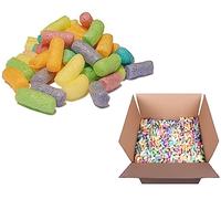 Biodegradable MULTI COLOURED Loose Fill PACKING PEANUTS Protective Void Filler Postal Mailing Packing Reusable Cushioning Filling (1.5 Cubic Foot Box)