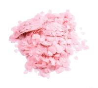 Biodegradable White Tissue Paper Heart Confetti 10000pcs for Birthday Party Wedding Decoration Eco Friendly Paper Confetti for Event Use (pink)