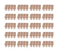 Biodegradable Young Plant Cup Starter Trays For Gardening, Natural Material Decomposes In Soil, Supports Healthy Root Development, 20 Pack