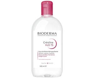 BIODERMA 818-05015 Crealine Ts H2O Solution Micellaire Peaux Tres Seches 500 ml for Adults, Designed for Everyday use, 500 ml