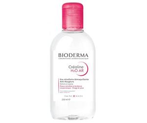 BIODERMA 818-38461 Crealine H2O Solution Micellaire Anti-rougeurs 250 ml for Adults, Designed for Everyday use, 250 ml