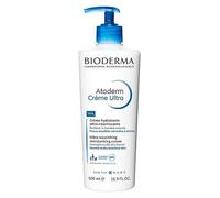 Bioderma Atoderm Cream Nourishing Body Cream for Normal to Dry Sensitive Skin Fragrance-Free Bottle with Pump 500 ml