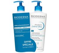 Bioderma Atoderm Crème Ultra Ultra-Nourishing Moisturising Cream 2 x 500ml