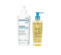 Bioderma Atoderm Intensive Baume + Atoderm Huile De Douche Pack 500ml + 200ml