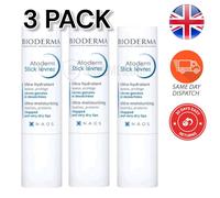 Bioderma Atoderm Lips Moisturising Stick 3x4g ✅UK Stock/Same Day Dispatch