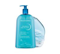 Bioderma Atoderm Ultra-Gentle Shower Gel 1L | Soap-Free Formula | Cleanses & Protects Dry Skin for Sensitive Skin Care | Body Wash