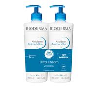Bioderma Atoderm Ultra Nourishing Cream Duo Fragrance Free Strengthens Skin Barrier for Normal To Dry Sensitive Skin A Value Pack That Provides Imm